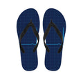 Heartbeat Electrocardiogram Print Flip Flops
