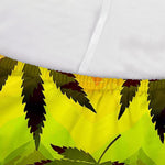 Hemp Leaf Reggae Pattern Print Sofa Cover