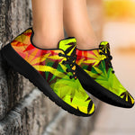 Hemp Leaf Reggae Pattern Print Sport Shoes GearFrost