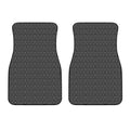 Hexagon Geometric Pattern Print Front Car Floor Mats