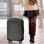 Hexagon Geometric Pattern Print Luggage Cover