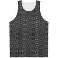 Hexagon Geometric Pattern Print Men's Tank Top