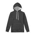 Hexagon Geometric Pattern Print Pullover Hoodie