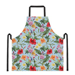 Hibiscus Flower Floral Pattern Print Apron