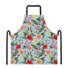 Hibiscus Flower Floral Pattern Print Apron