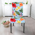 Hibiscus Flower Floral Pattern Print Dining Chair Slipcover