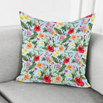 Hibiscus Flower Floral Pattern Print Pillow Cover
