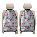 Hibiscus Orchids Hawaii Pattern Print Car Seat Organizers