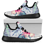 Hibiscus Orchids Hawaii Pattern Print Mesh Knit Shoes GearFrost