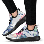 Hibiscus Orchids Hawaii Pattern Print Mesh Knit Shoes GearFrost