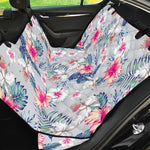 Hibiscus Orchids Hawaii Pattern Print Pet Car Back Seat Cover