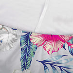 Hibiscus Orchids Hawaii Pattern Print Sofa Cover