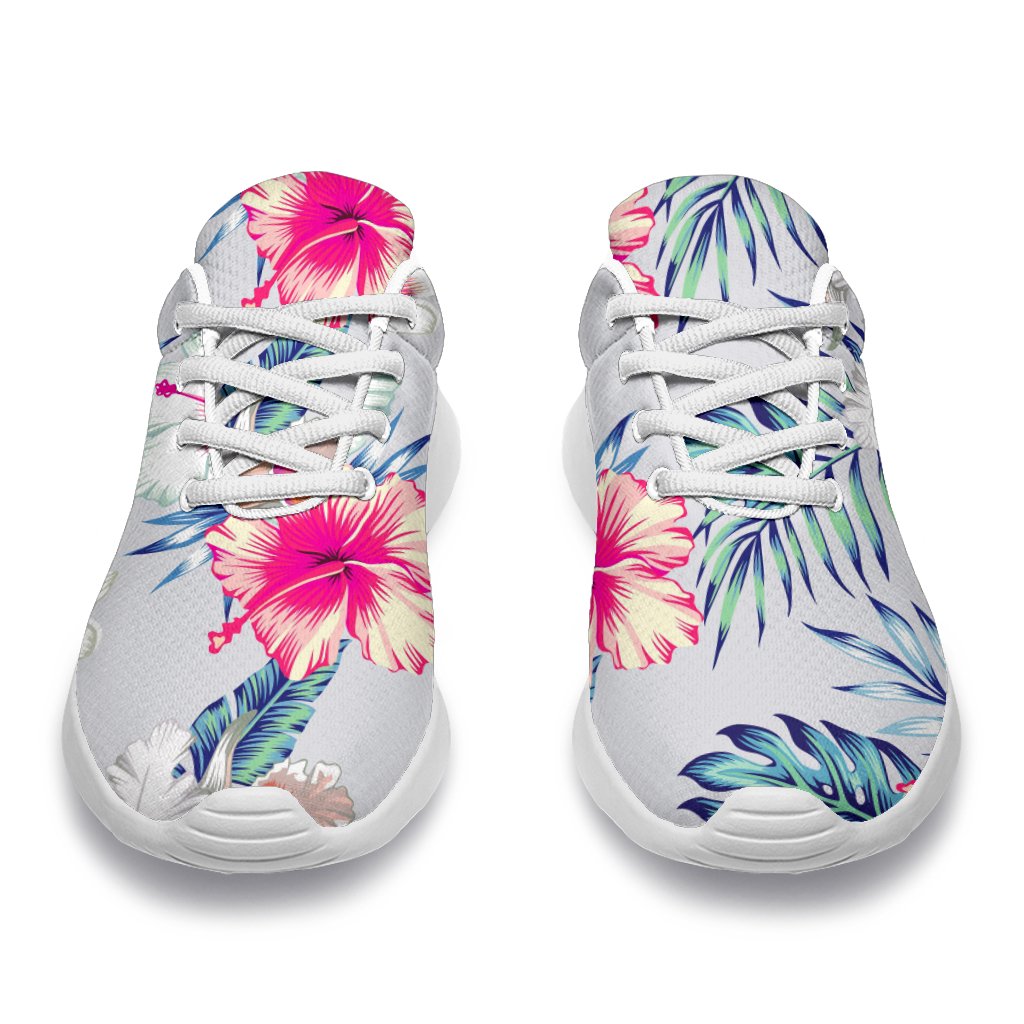 Hibiscus Orchids Hawaii Pattern Print Sport Shoes GearFrost