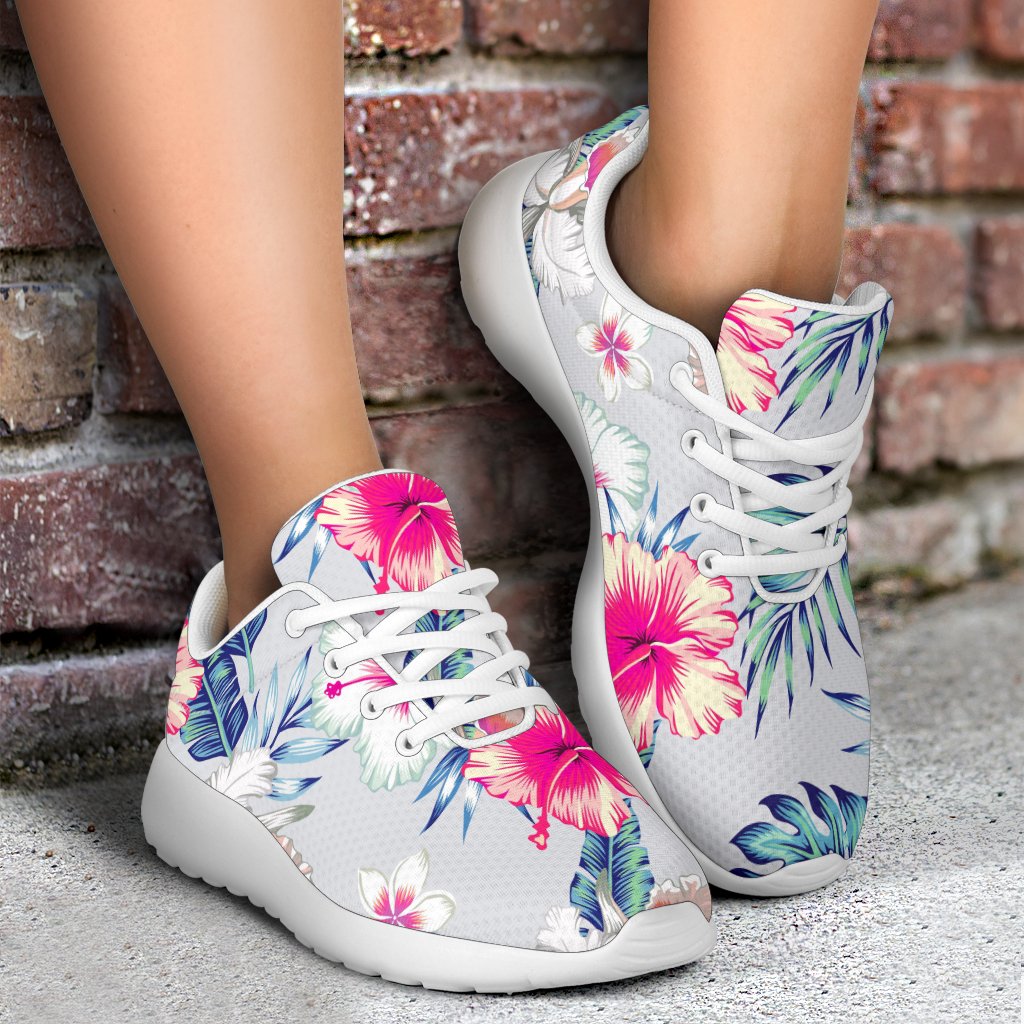 Hibiscus Orchids Hawaii Pattern Print Sport Shoes GearFrost