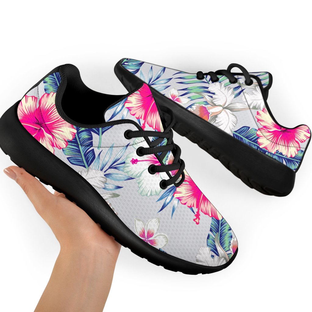 Hibiscus Orchids Hawaii Pattern Print Sport Shoes GearFrost