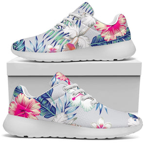 Hibiscus Orchids Hawaii Pattern Print Sport Shoes GearFrost