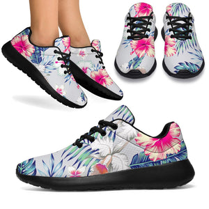 Hibiscus Orchids Hawaii Pattern Print Sport Shoes GearFrost