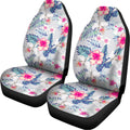 Hibiscus Orchids Hawaii Pattern Print Universal Fit Car Seat Covers