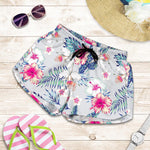 Hibiscus Orchids Hawaii Pattern Print Women's Shorts