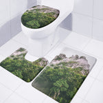 High Mountain Print 3 Piece Bath Mat Set