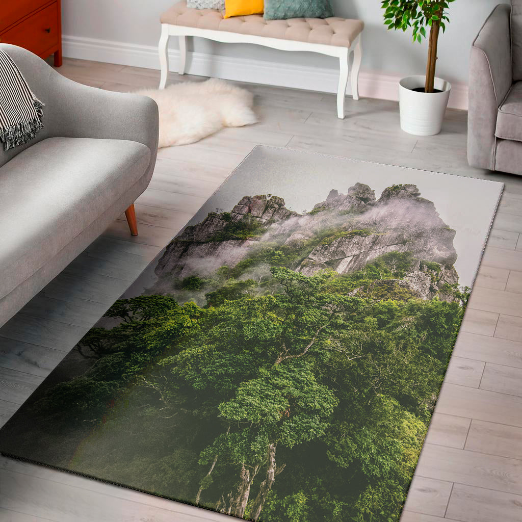 High Mountain Print Area Rug