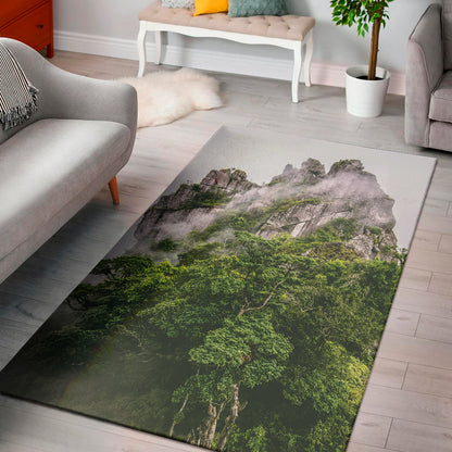 High Mountain Print Area Rug