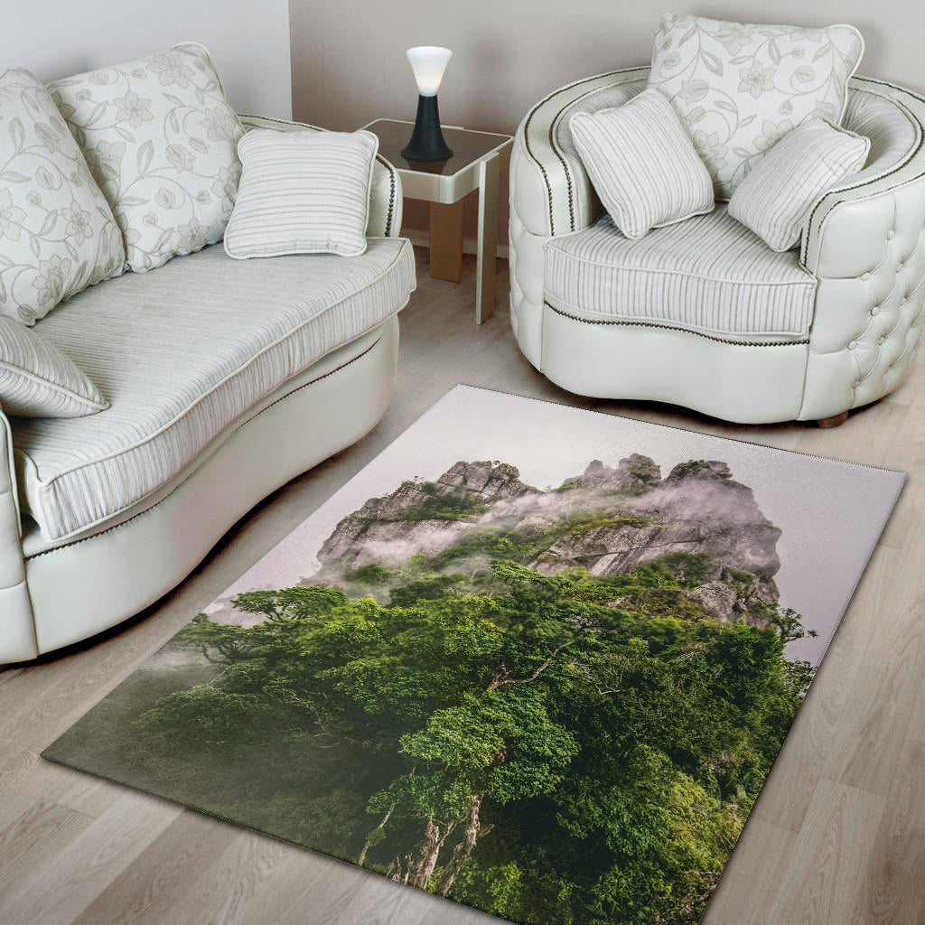 High Mountain Print Area Rug