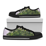 High Mountain Print Black Low Top Shoes