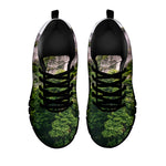 High Mountain Print Black Sneakers