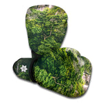 High Mountain Print Boxing Gloves