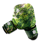 High Mountain Print Boxing Gloves