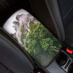 High Mountain Print Car Center Console Cover
