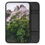 High Mountain Print Car Center Console Cover
