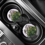 High Mountain Print Car Coasters