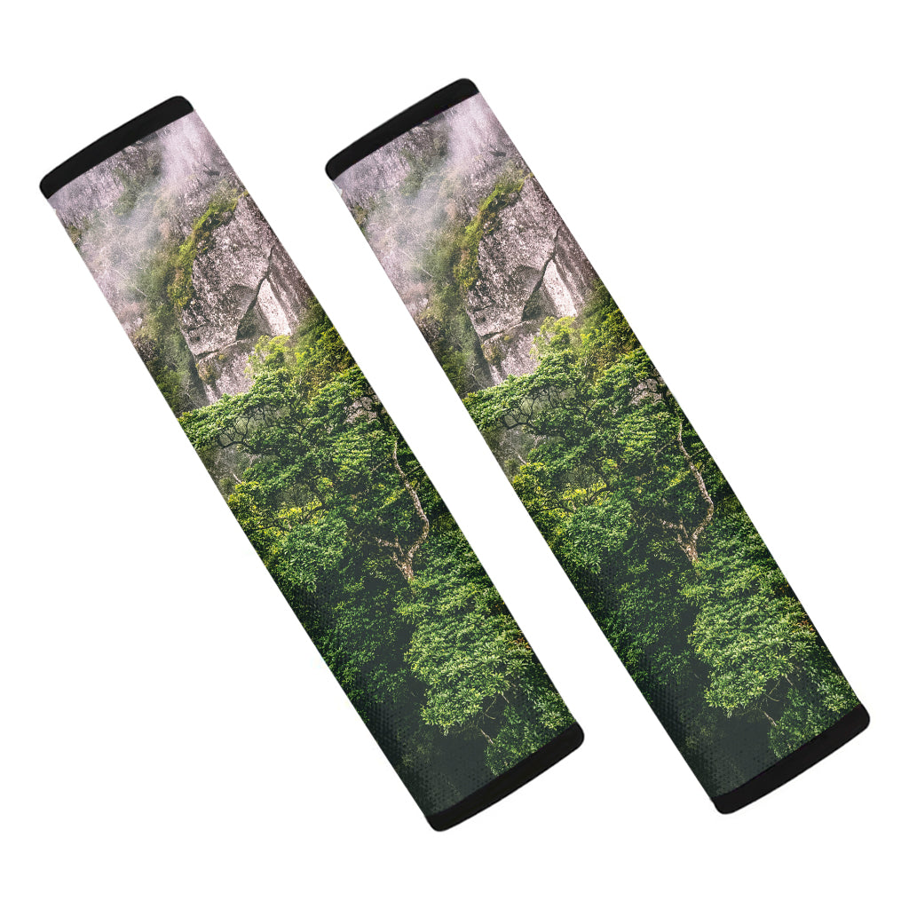 High Mountain Print Car Seat Belt Covers