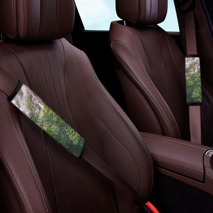 High Mountain Print Car Seat Belt Covers