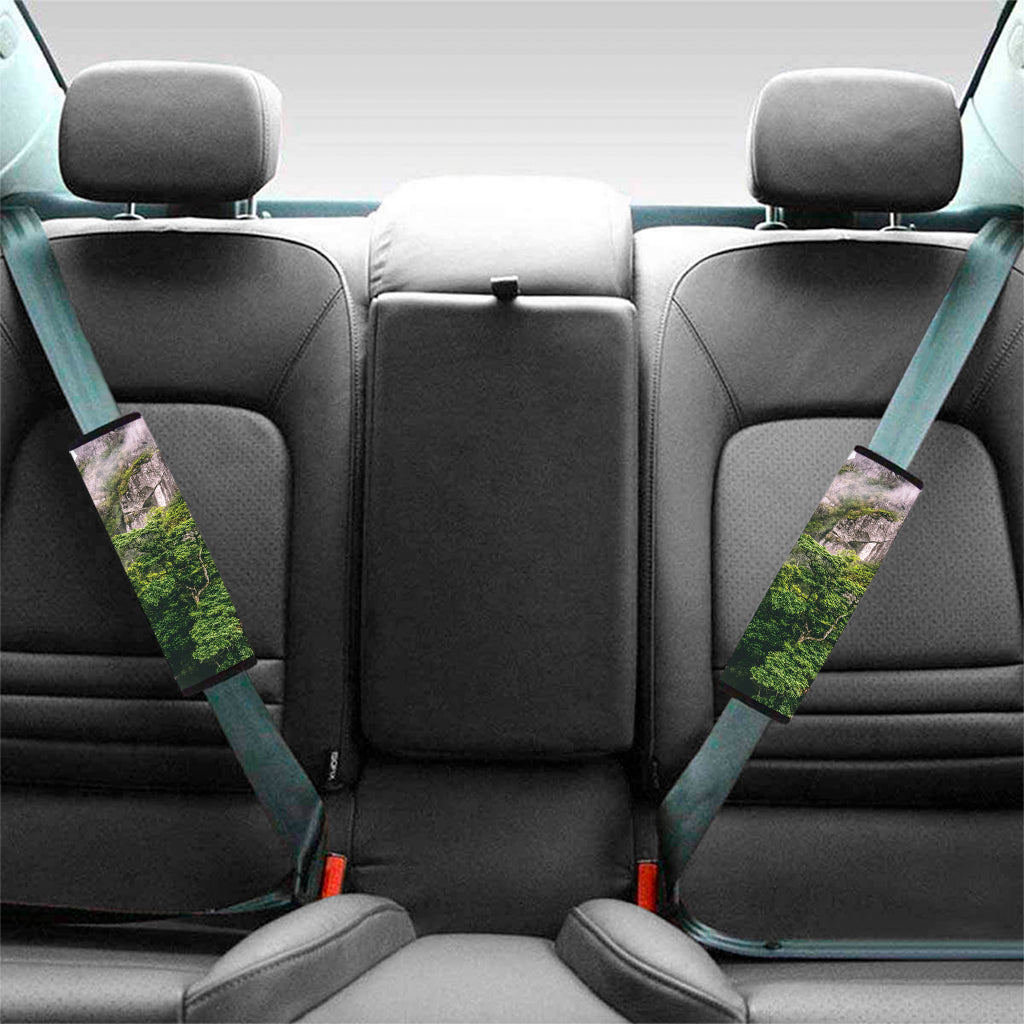 High Mountain Print Car Seat Belt Covers