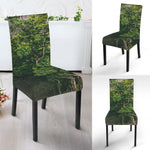High Mountain Print Dining Chair Slipcover
