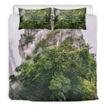 High Mountain Print Duvet Cover Bedding Set