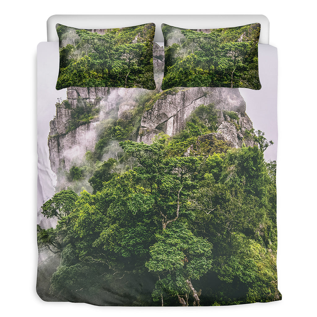 High Mountain Print Duvet Cover Bedding Set