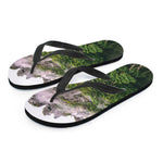 High Mountain Print Flip Flops