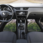 High Mountain Print Front and Back Car Floor Mats