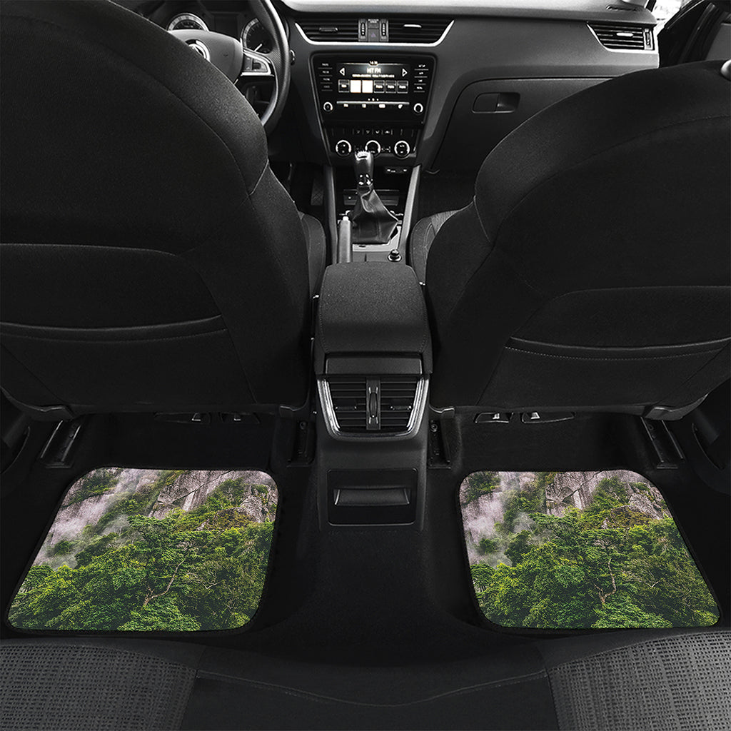 High Mountain Print Front and Back Car Floor Mats