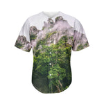 High Mountain Print Men's Baseball Jersey