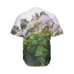 High Mountain Print Men's Baseball Jersey