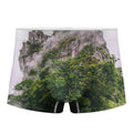 High Mountain Print Men's Boxer Briefs