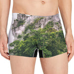 High Mountain Print Men's Boxer Briefs
