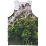 High Mountain Print Men's Tank Top