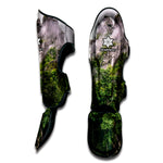 High Mountain Print Muay Thai Shin Guard