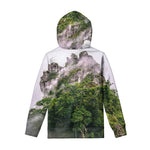 High Mountain Print Pullover Hoodie